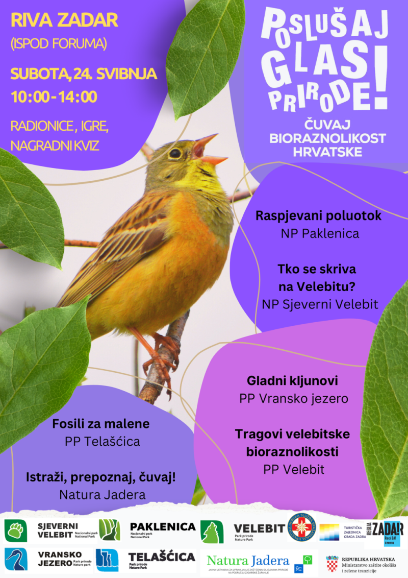 PLAKAT POSLUŠAJ GLAS PRIRODE